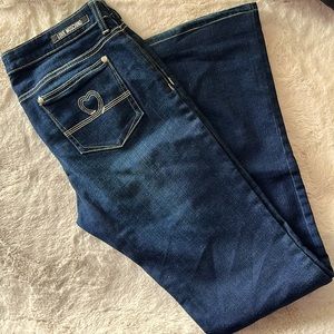 Love Moschino dark blue denim